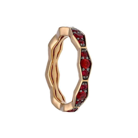 Anello Gioielleria Dossena  Donna in Oro Rubino 1.03 Ct 265980RR - 265980RR